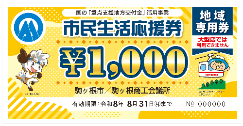 市民応援券1